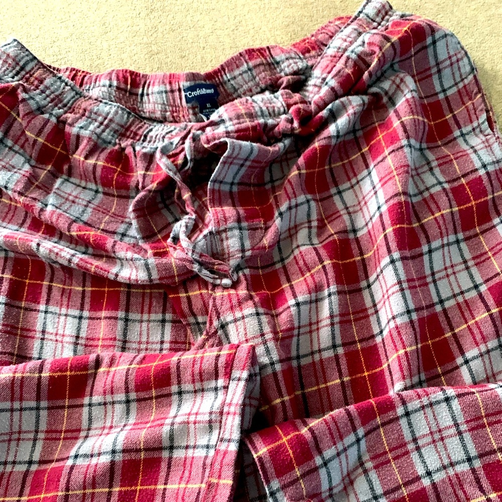 Croft & Barrow men’s plaid flannel sleep pants